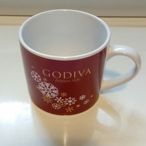 NWOT Large GODIVA mug. GO DIVA!